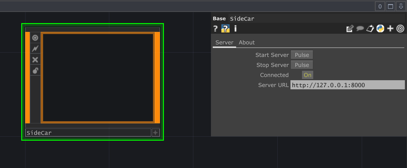 SideCar Operator Parameters